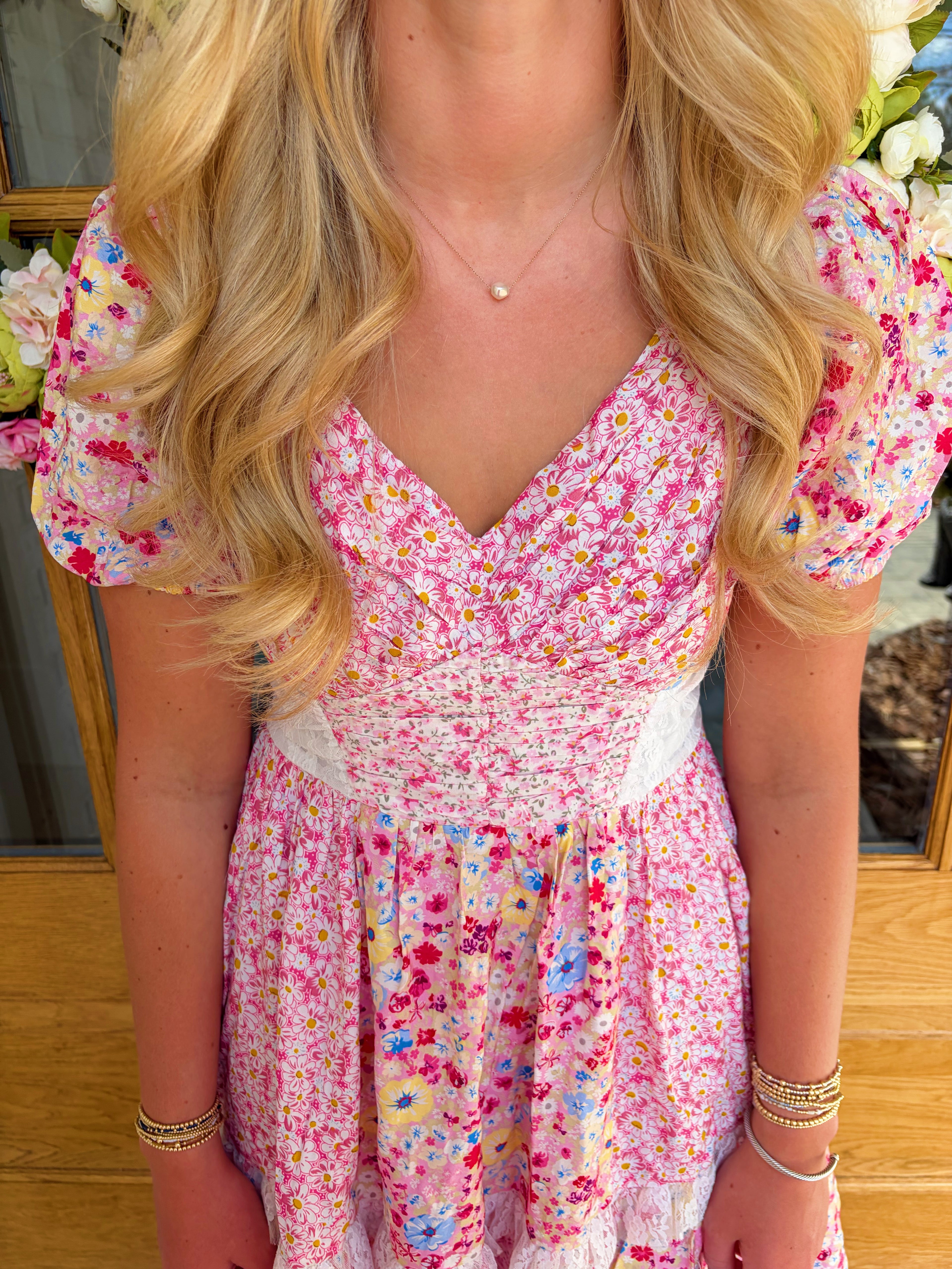 Marie Floral Mini Dress