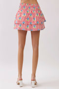 Firecracker Bloom Skirt