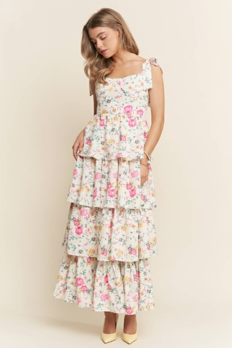Nancy Tiered Maxi Dress