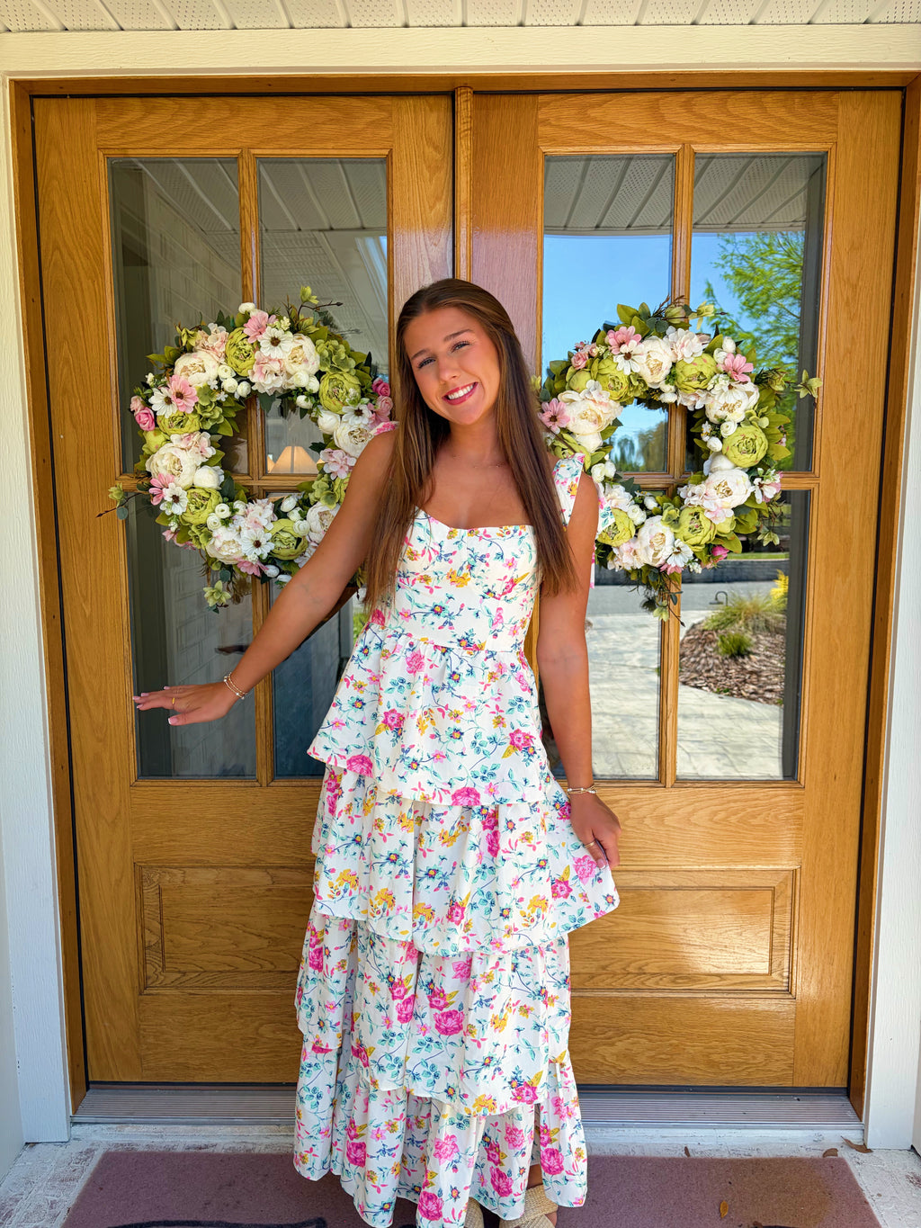 Nancy Tiered Maxi Dress