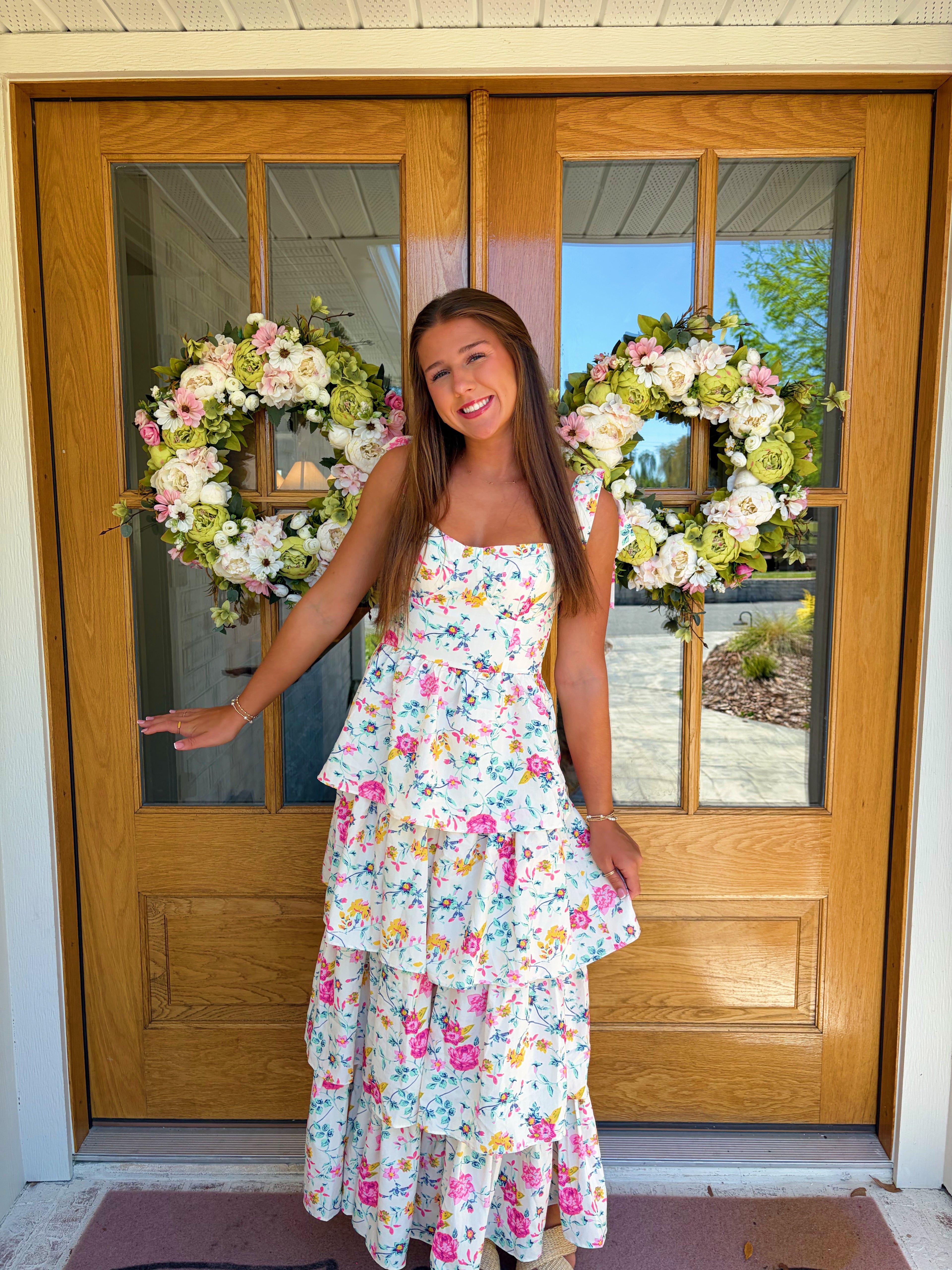 Nancy Tiered Maxi Dress