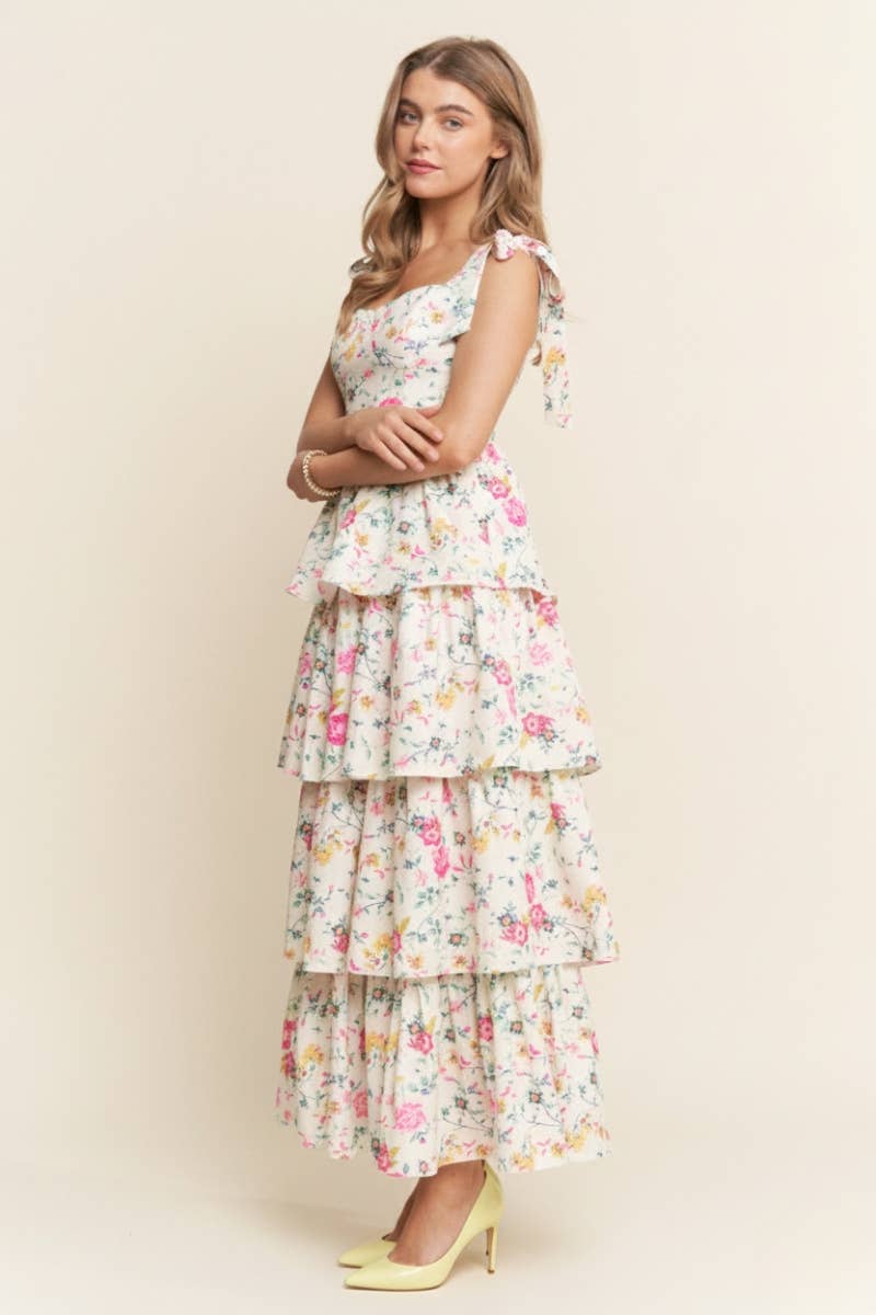 Nancy Tiered Maxi Dress