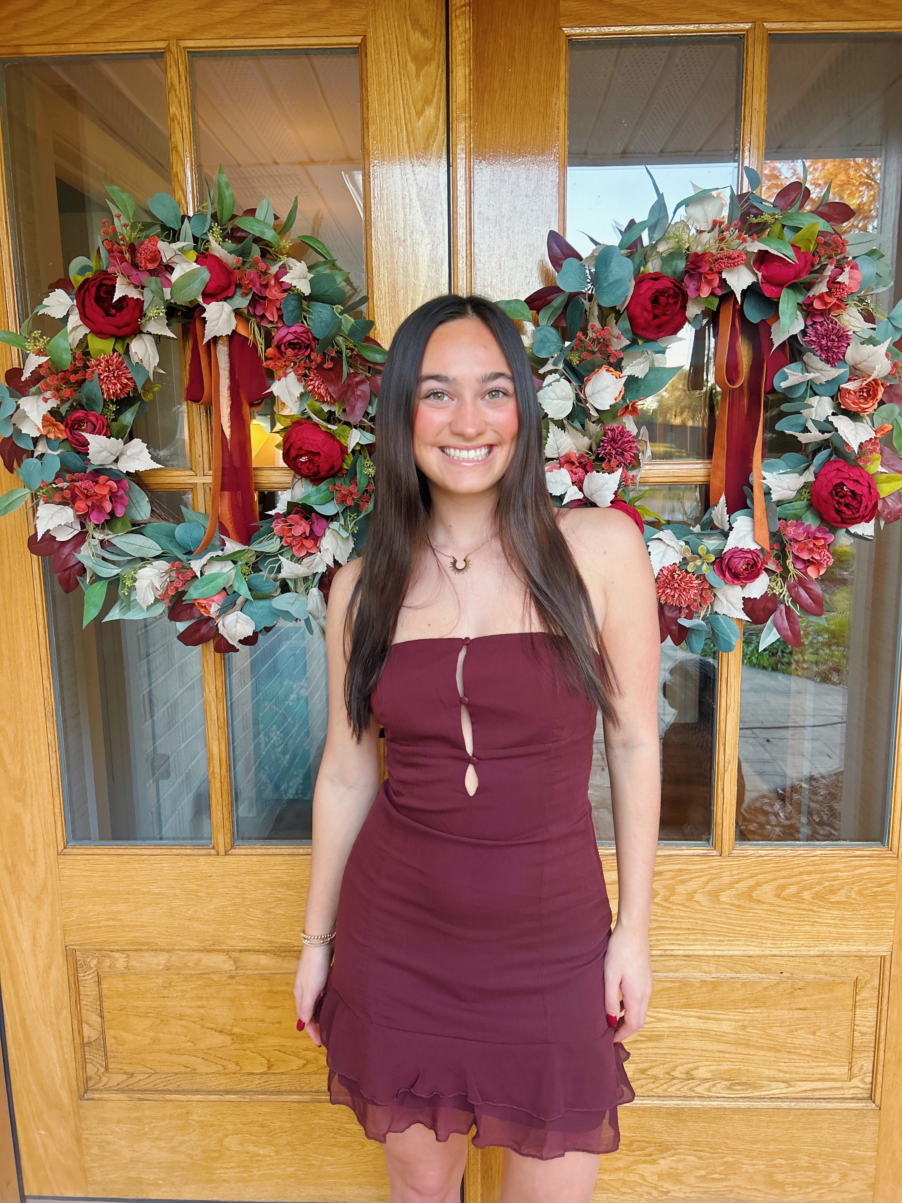 Ethel Strapless Mini Dress