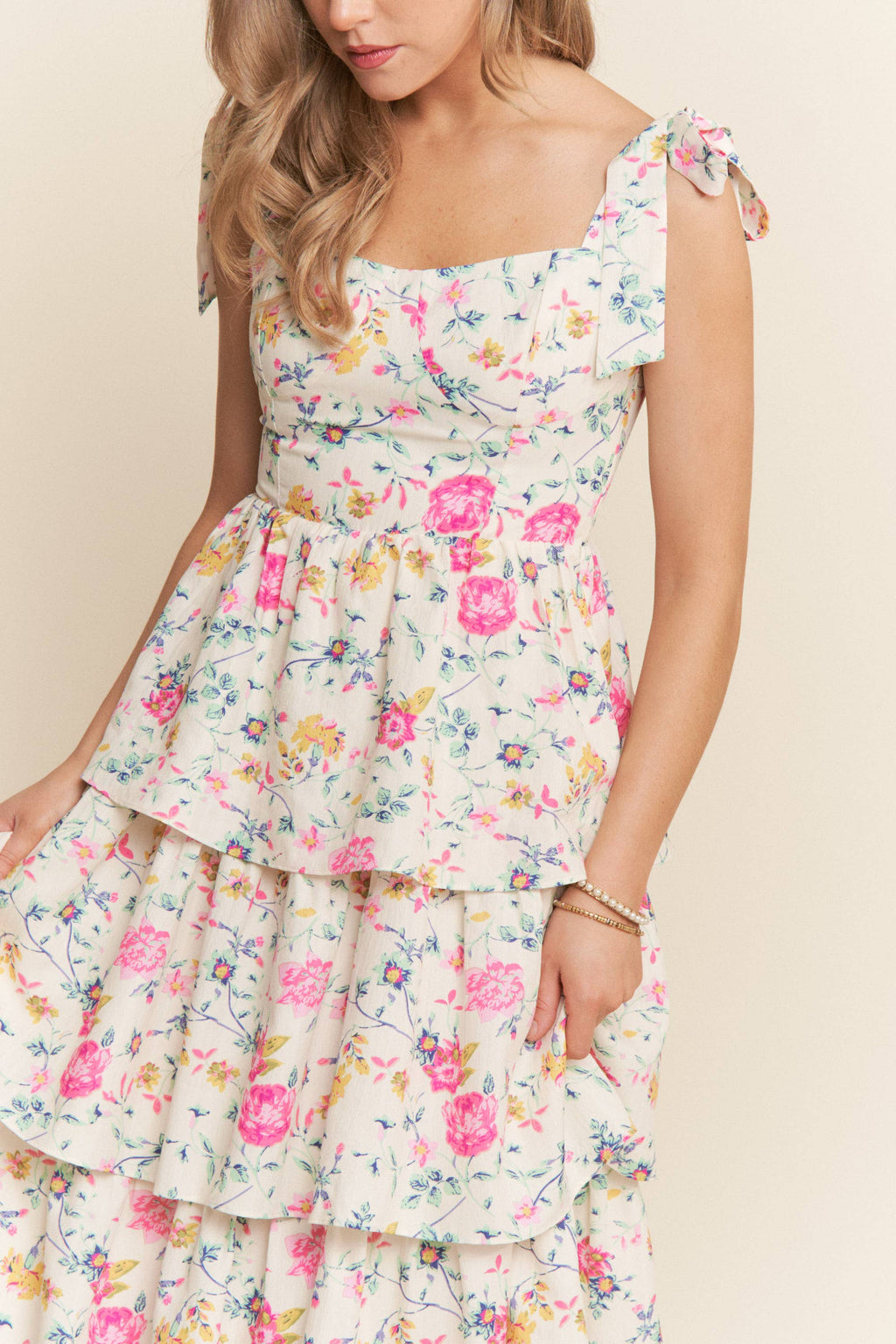 Nancy Tiered Maxi Dress