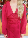 Catherine Collared Mini Dress