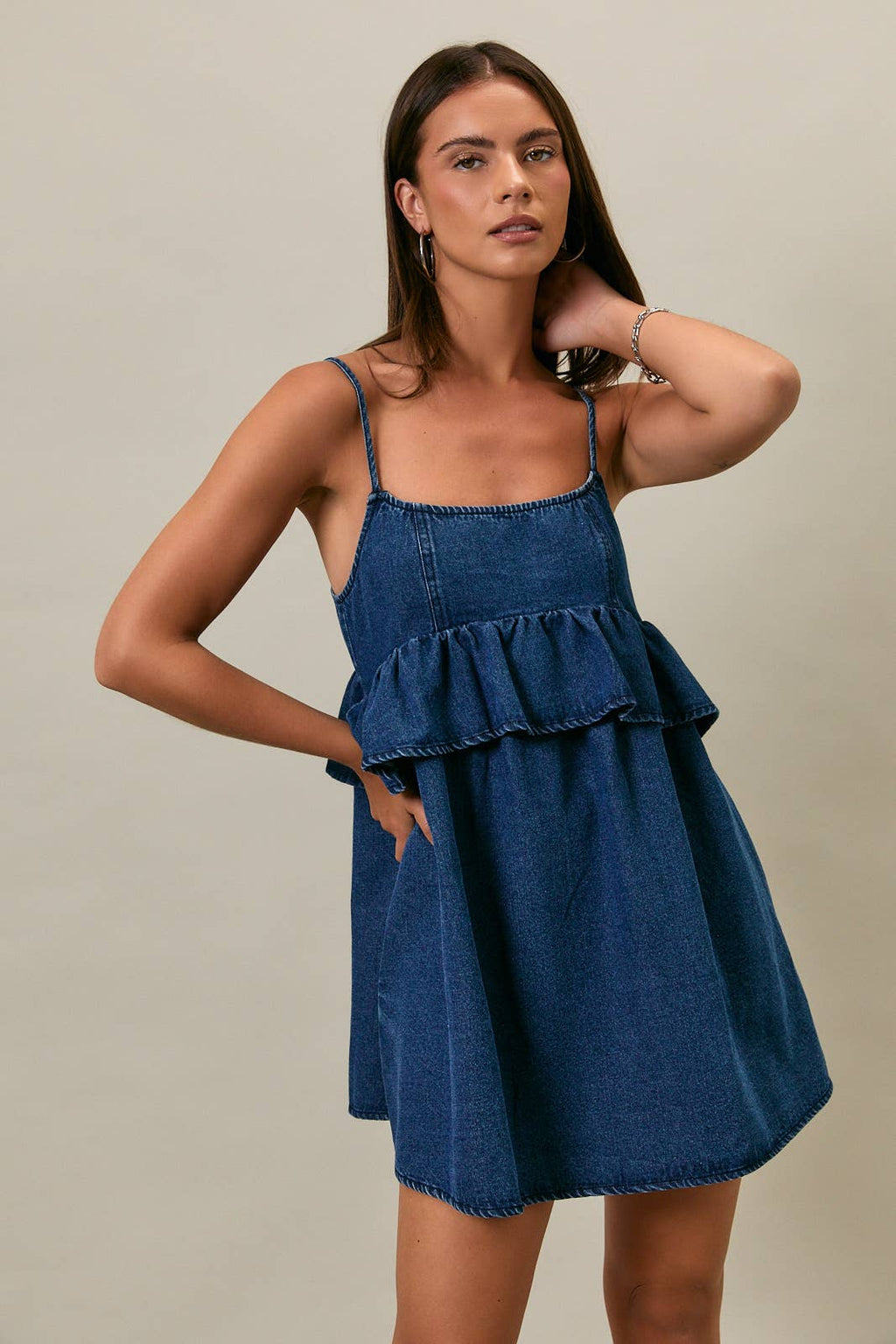 Effie Denim Dress