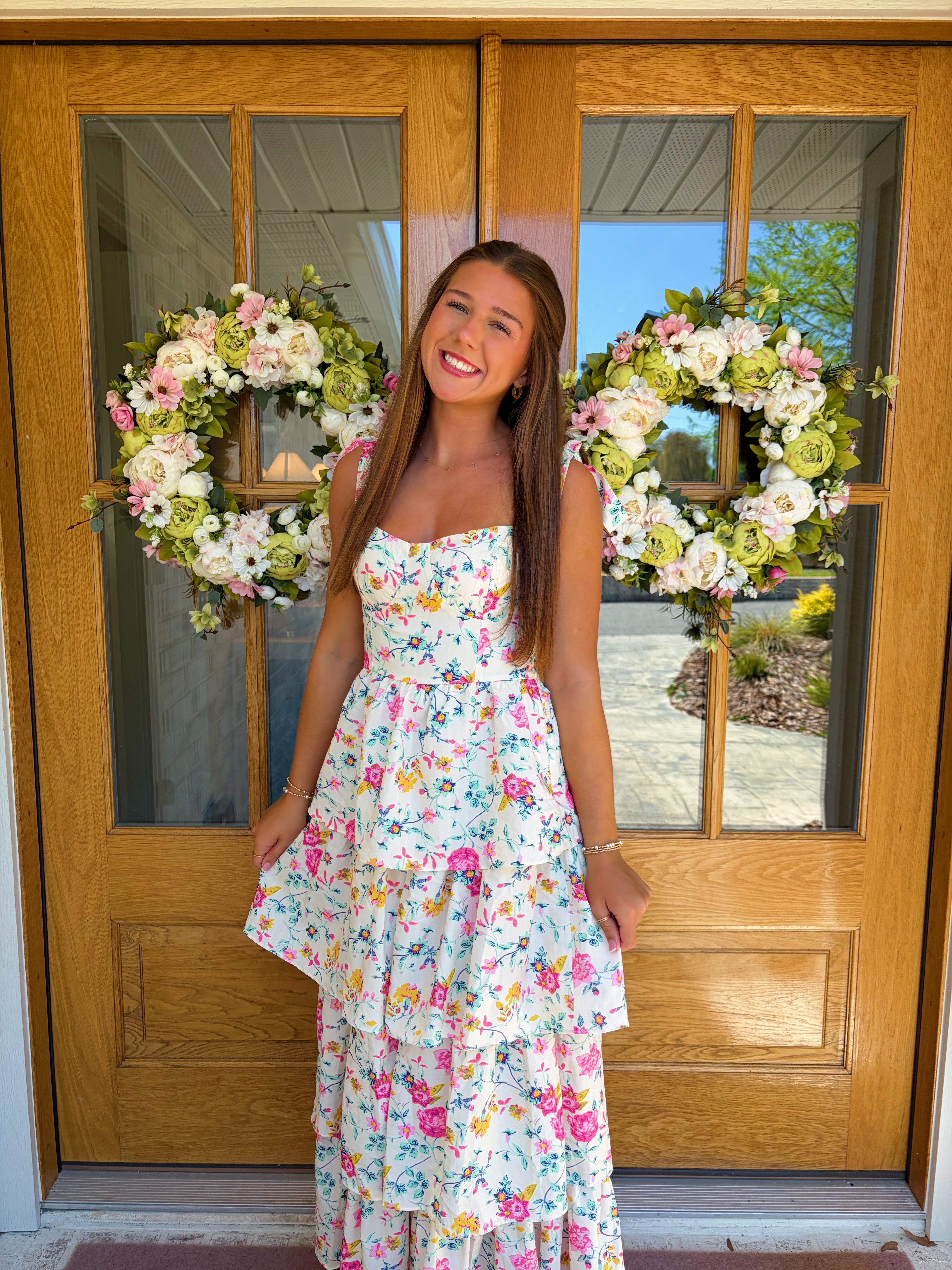Nancy Tiered Maxi Dress