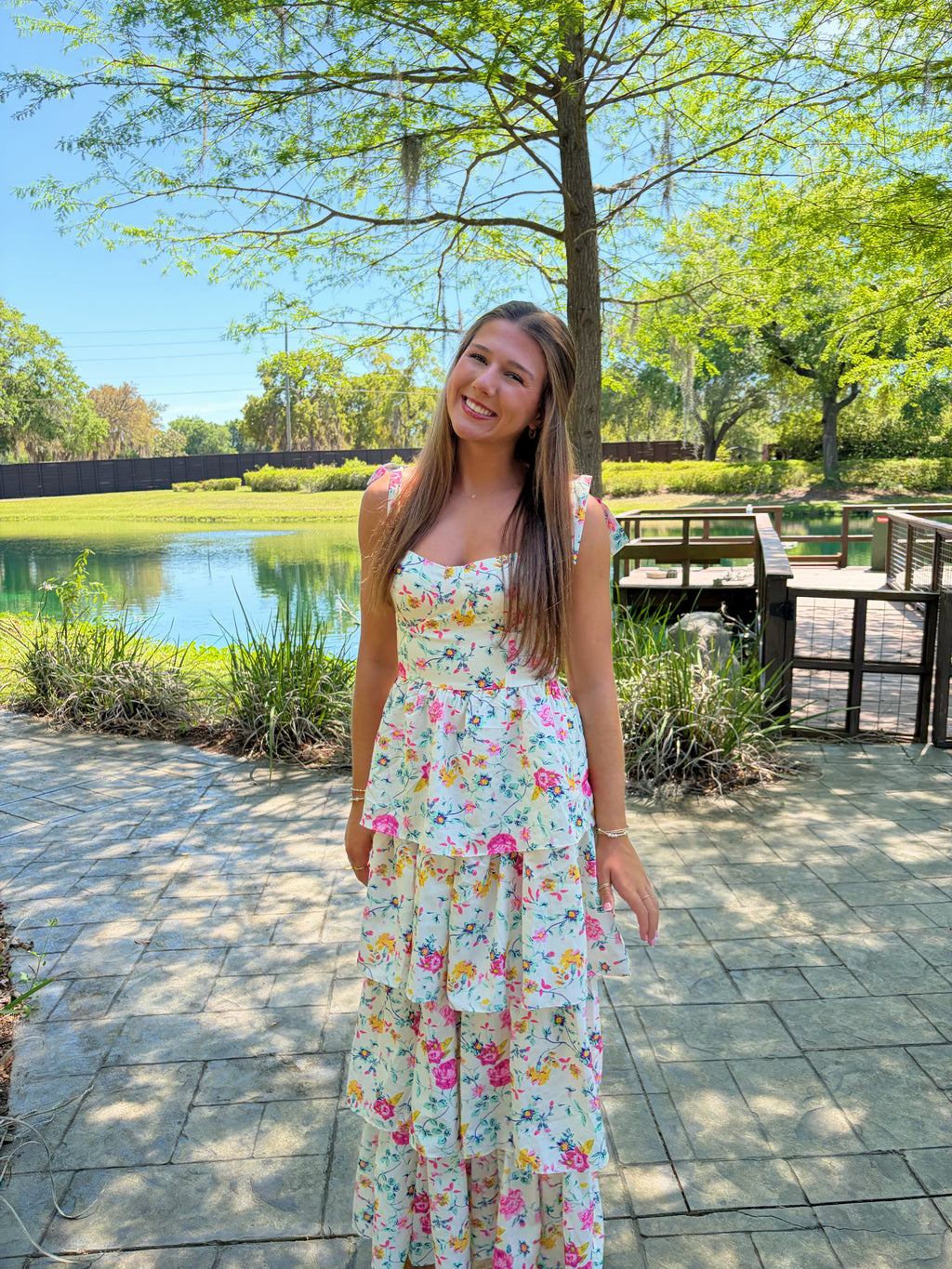 Nancy Tiered Maxi Dress