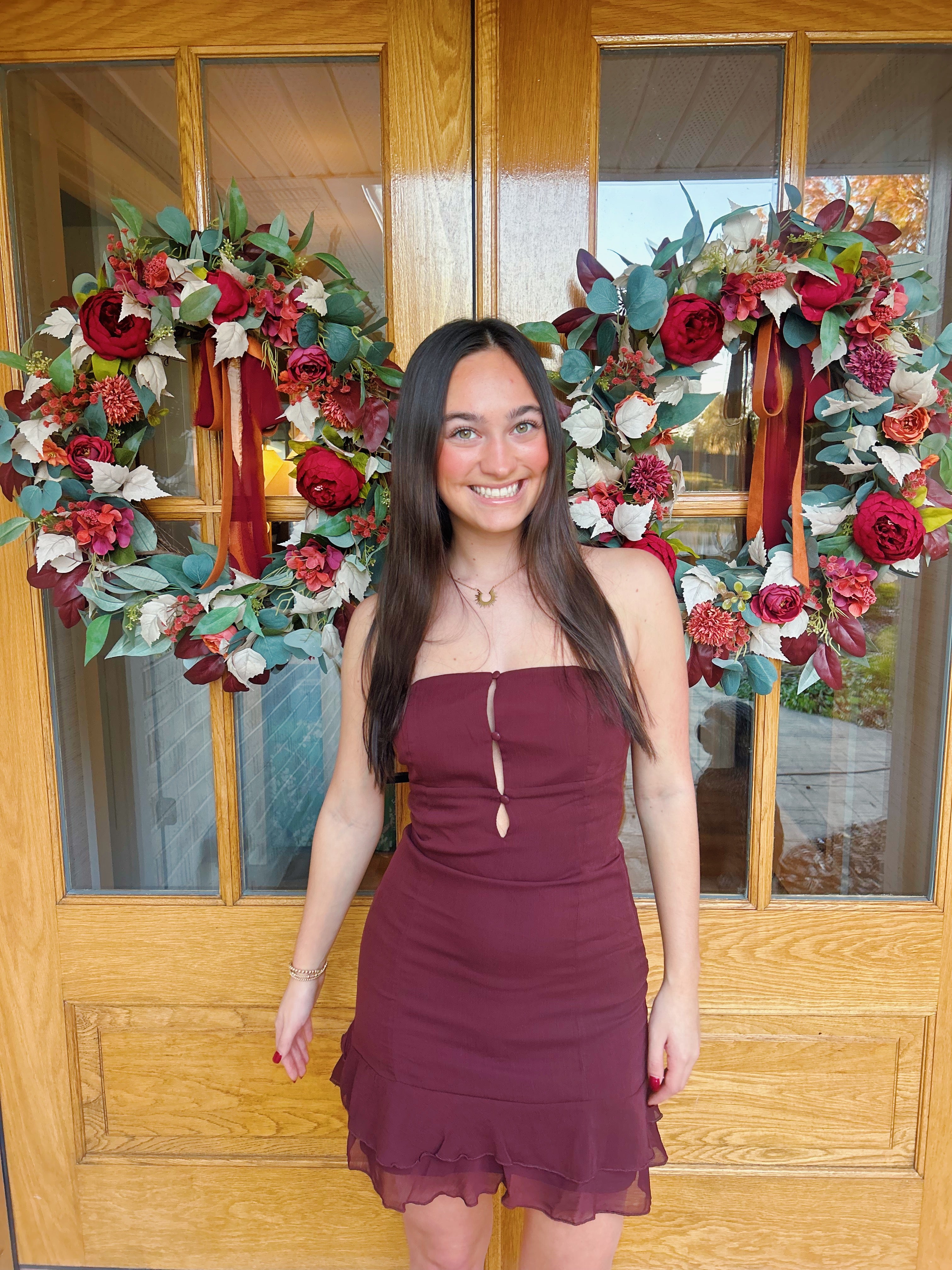 Ethel Strapless Mini Dress