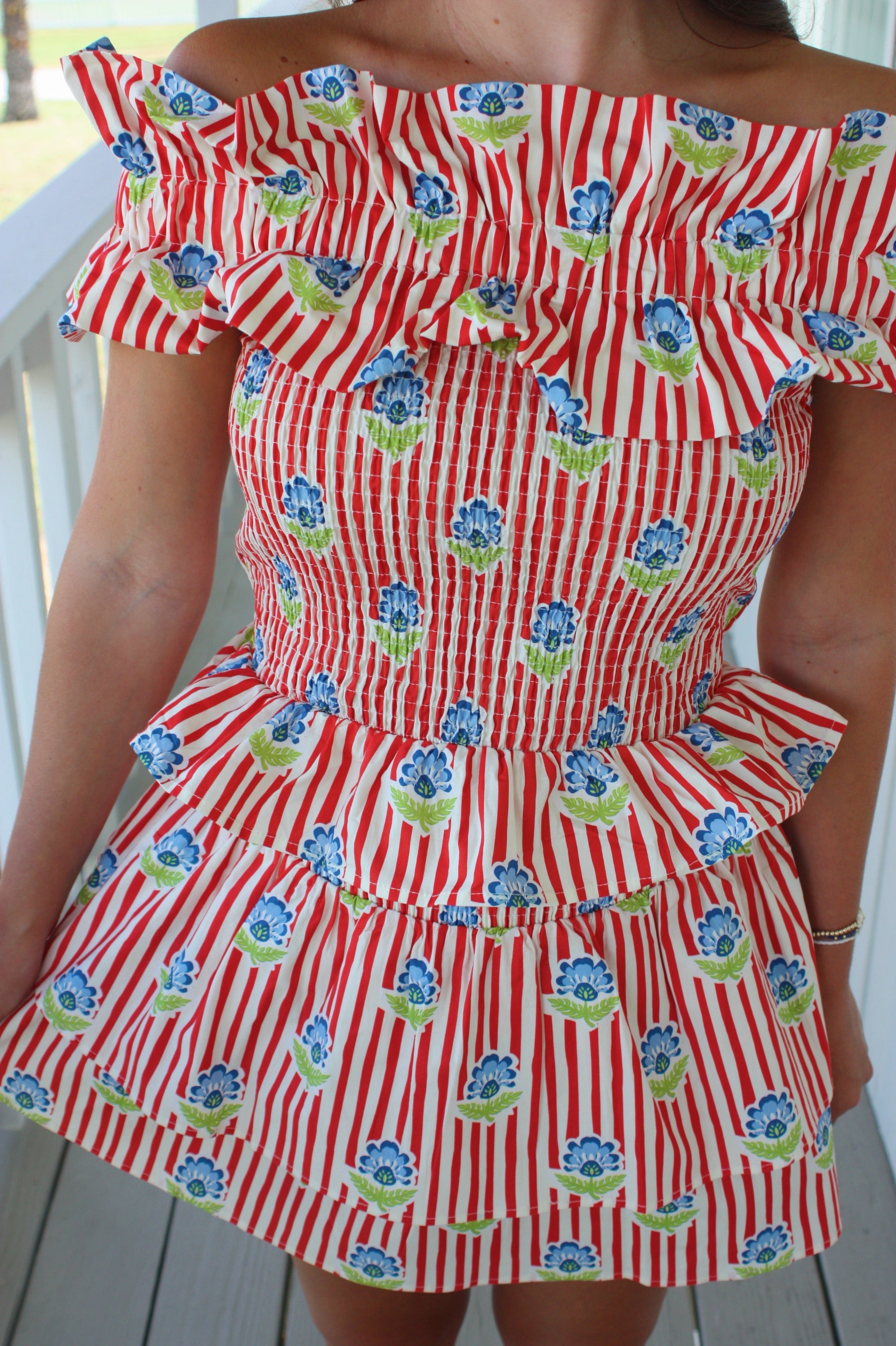 Firecracker Bloom Skirt