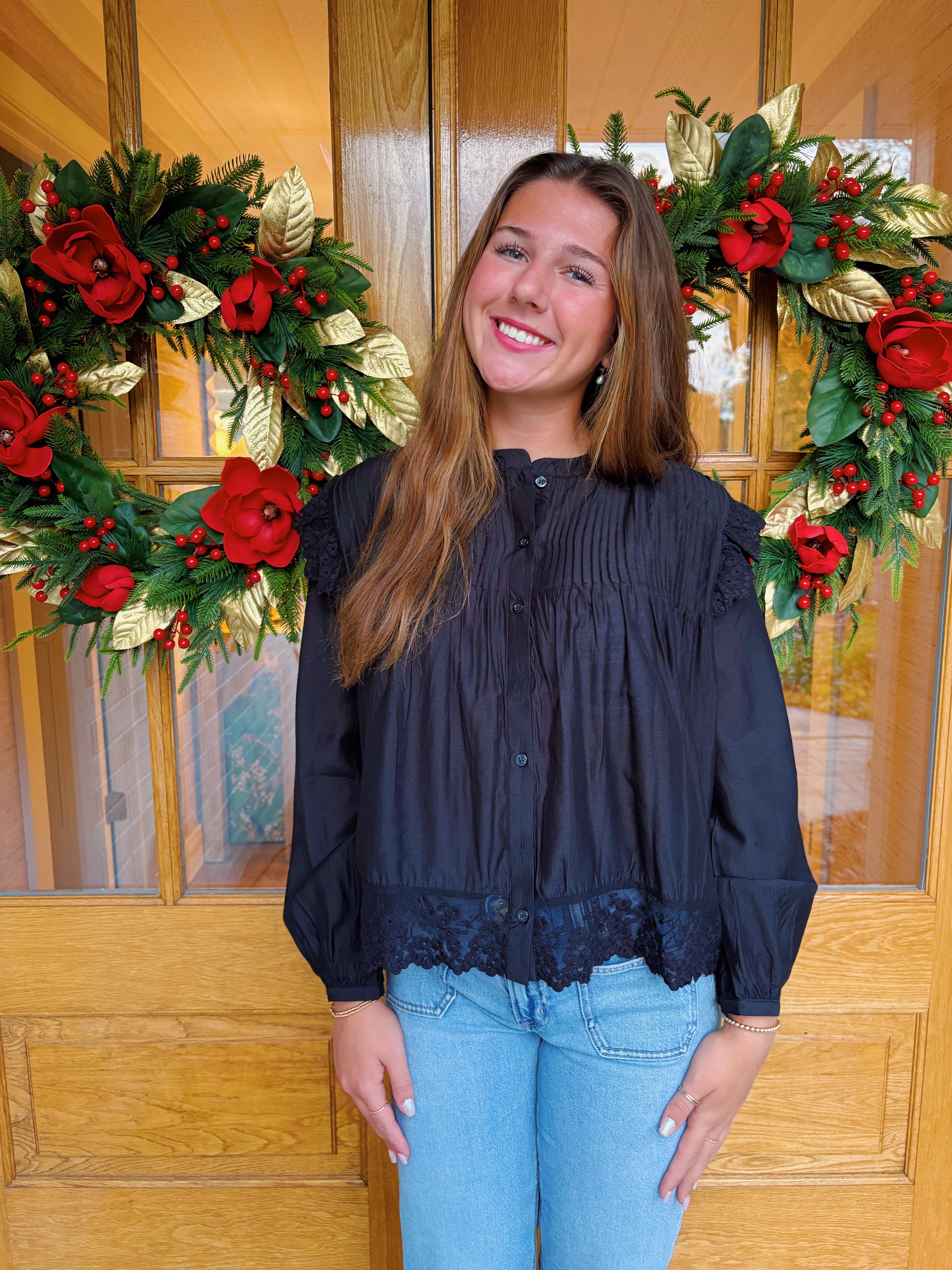 Lucy Button Down Blouse