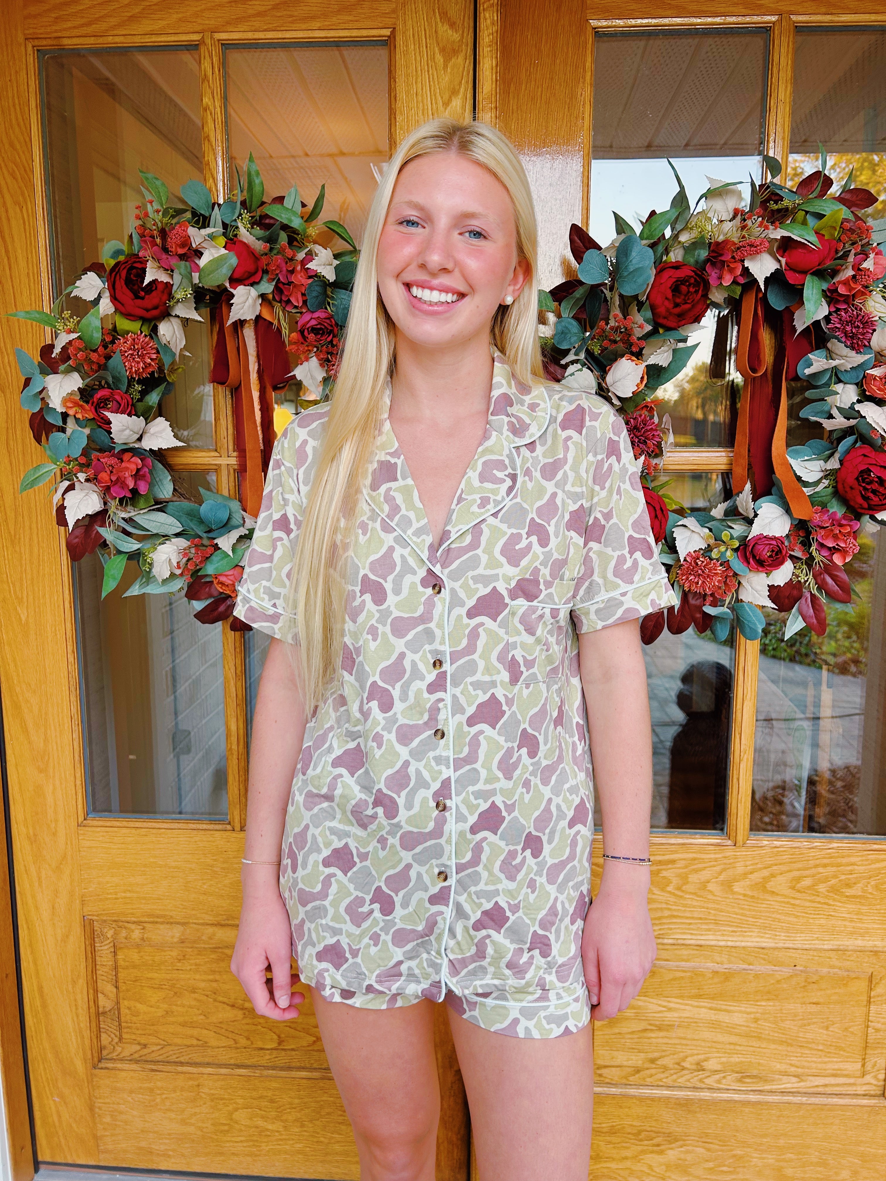 Lulu Mac Light Camo Pj's