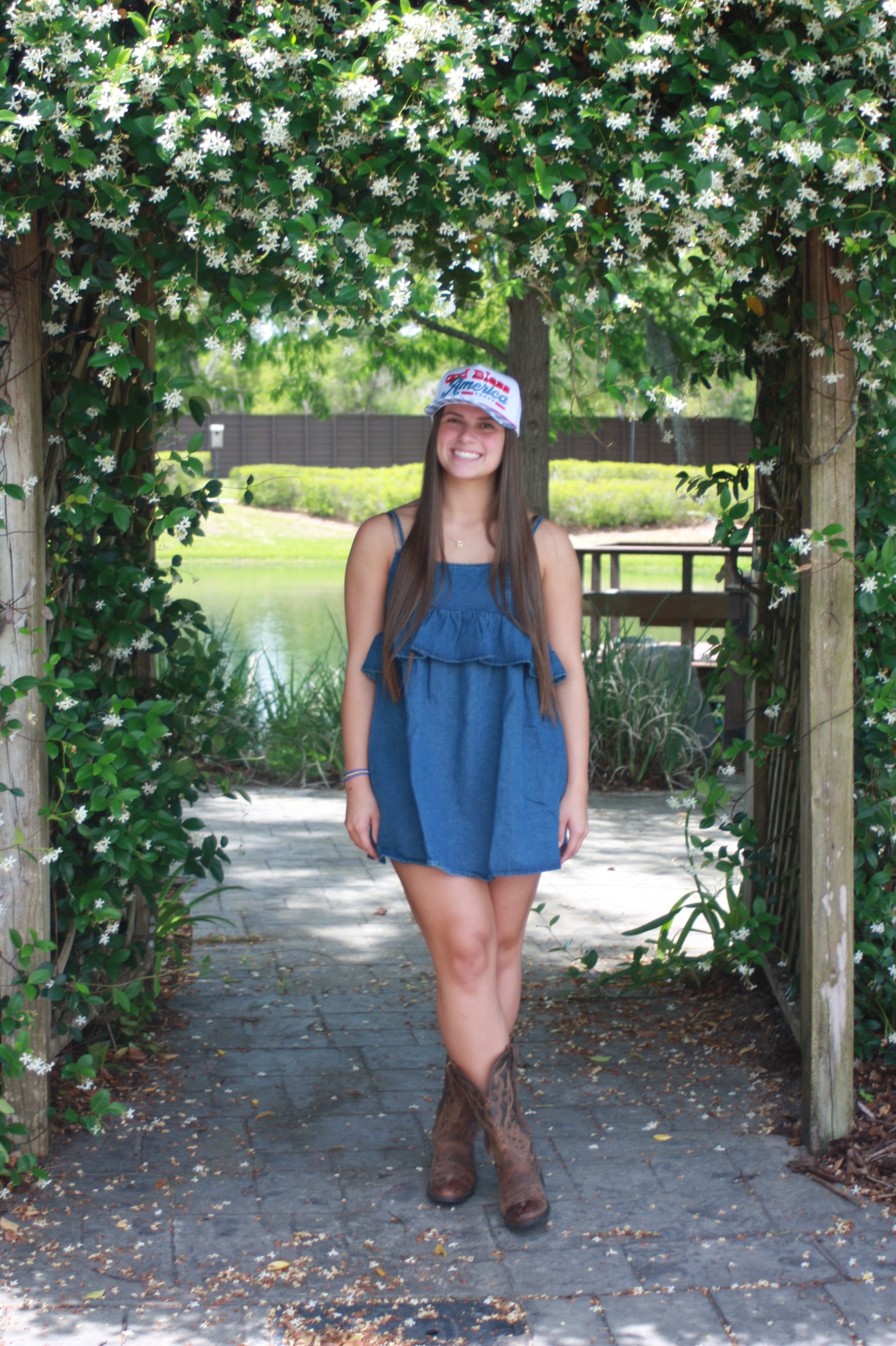 Effie Denim Dress