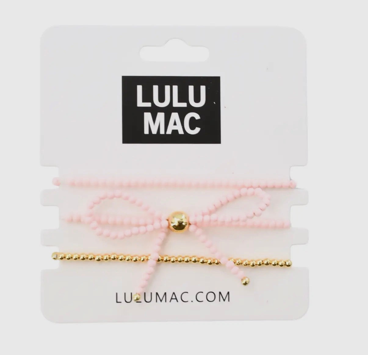 Lulu Mac Bow Bracelet Set