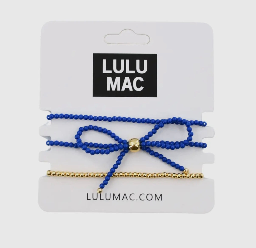 Lulu Mac Bow Bracelet Set