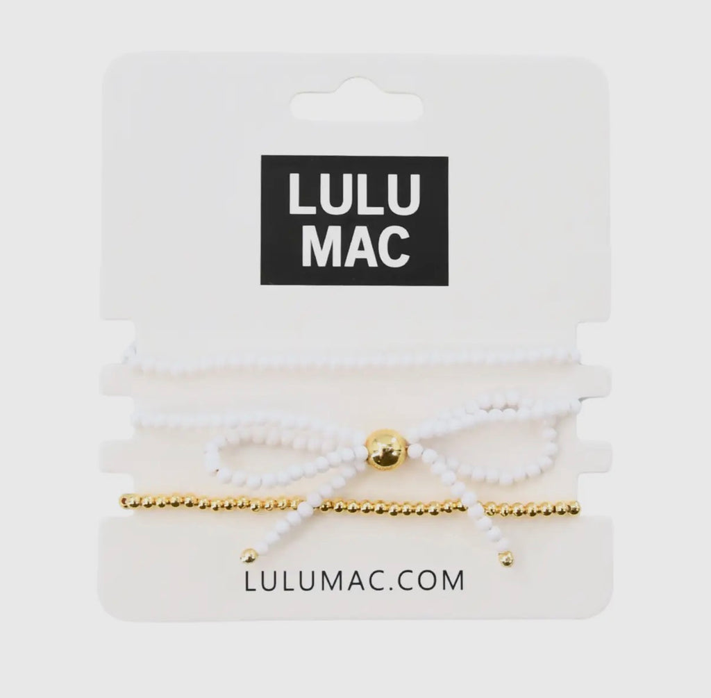 Lulu Mac Bow Bracelet Set