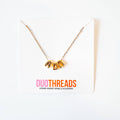 Bubble Letter Sorority Necklace