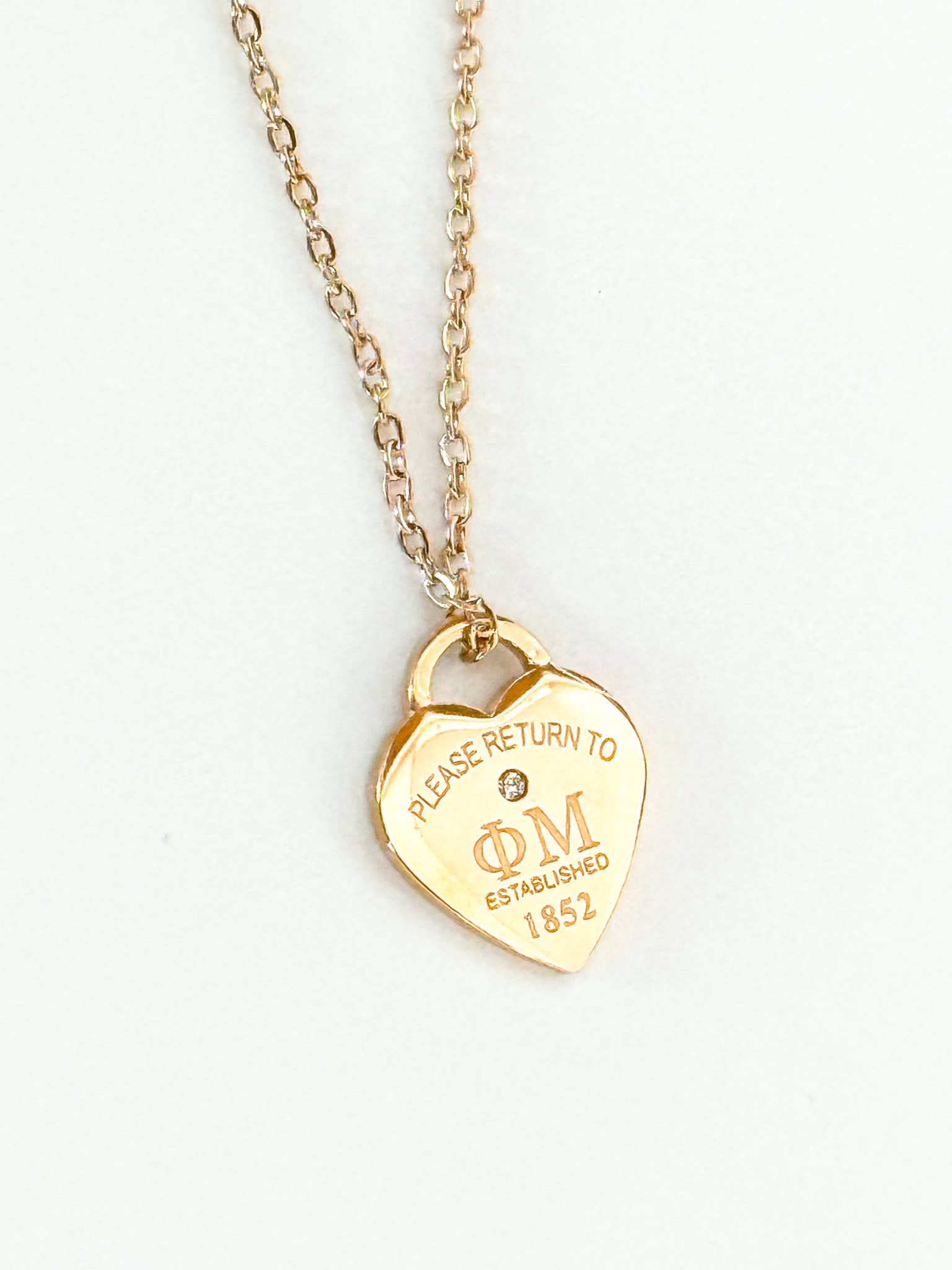 Please Return Sorority Necklace