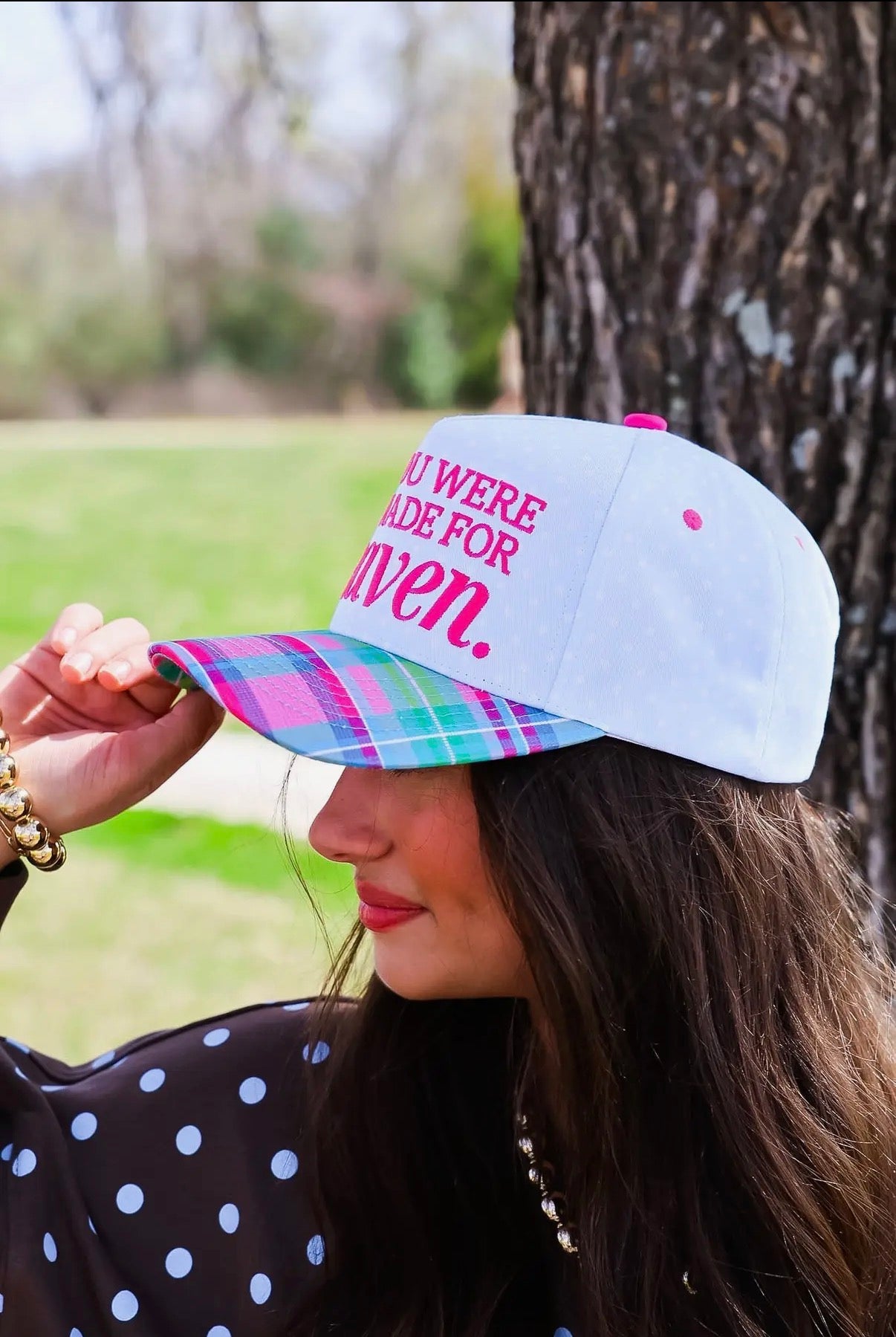 You Were Made For Heaven Canvas Cap