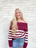 Laura Off Shoulder Sweater