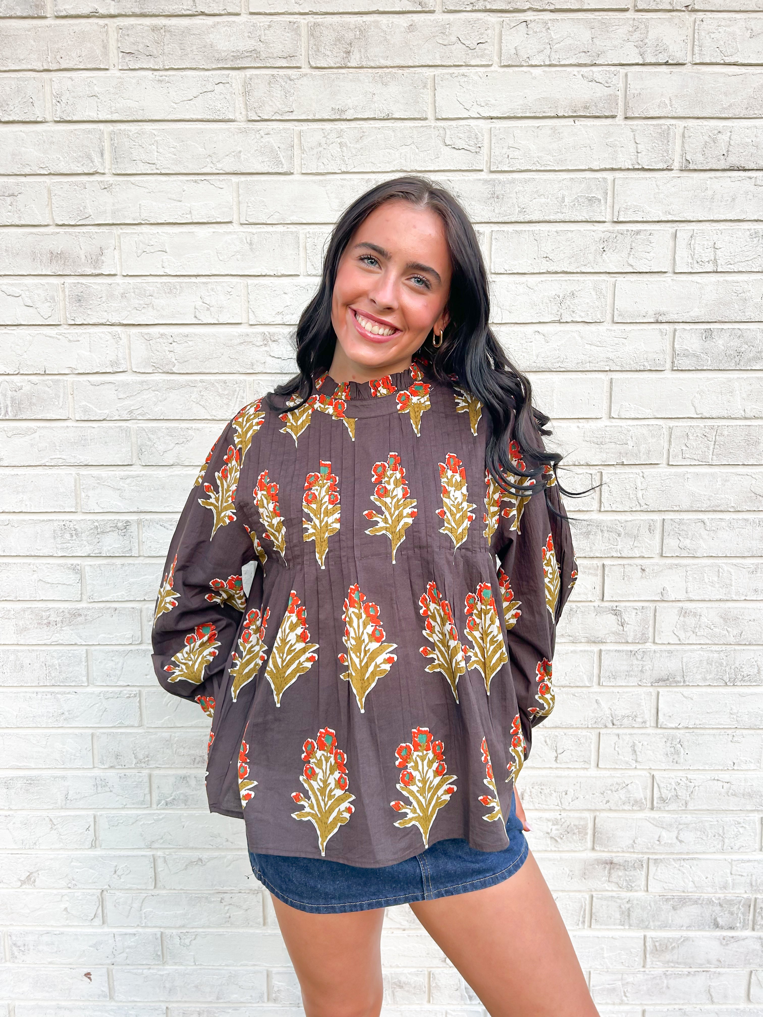 Carrie Long Sleeve Top