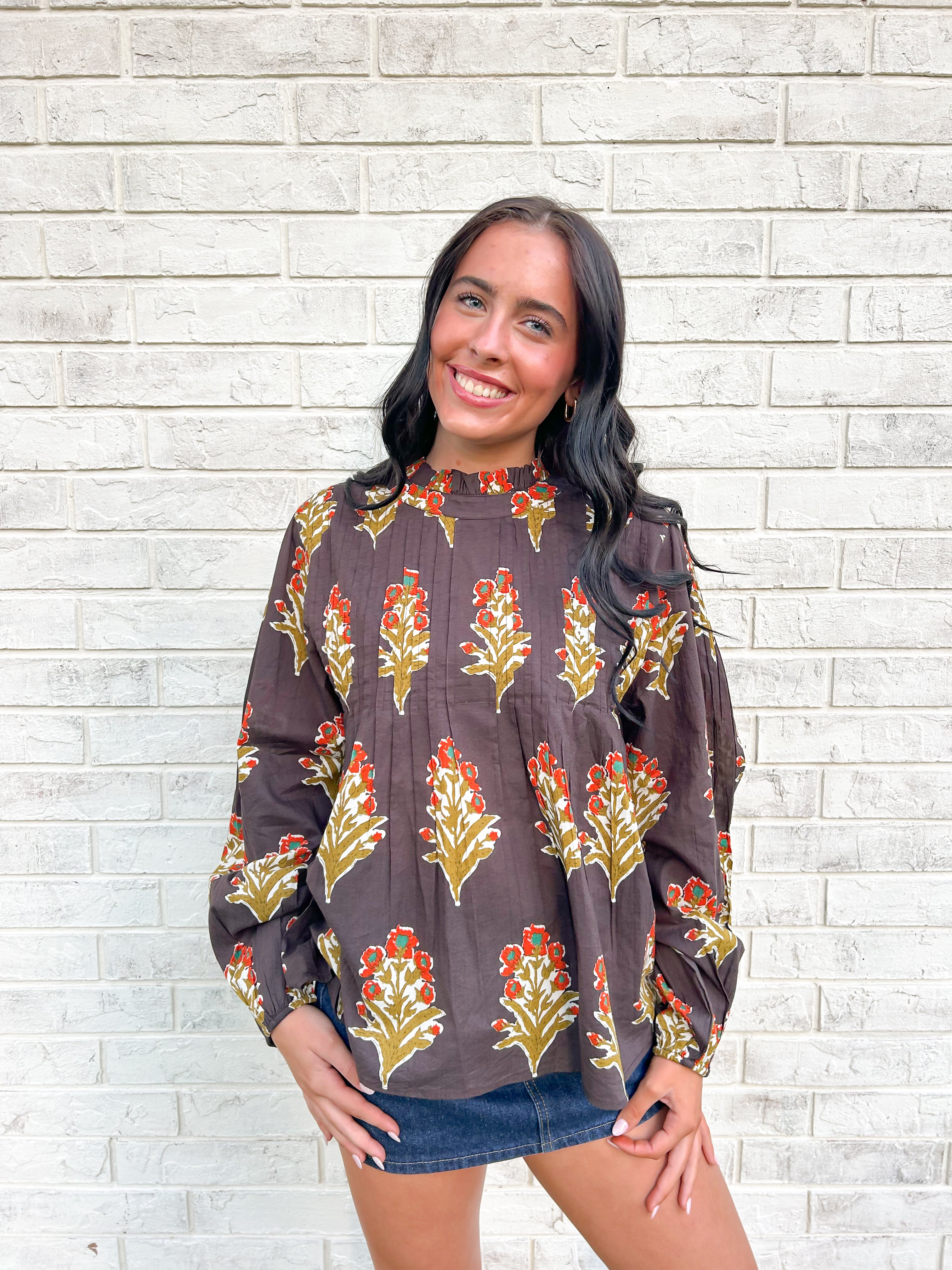 Carrie Long Sleeve Top