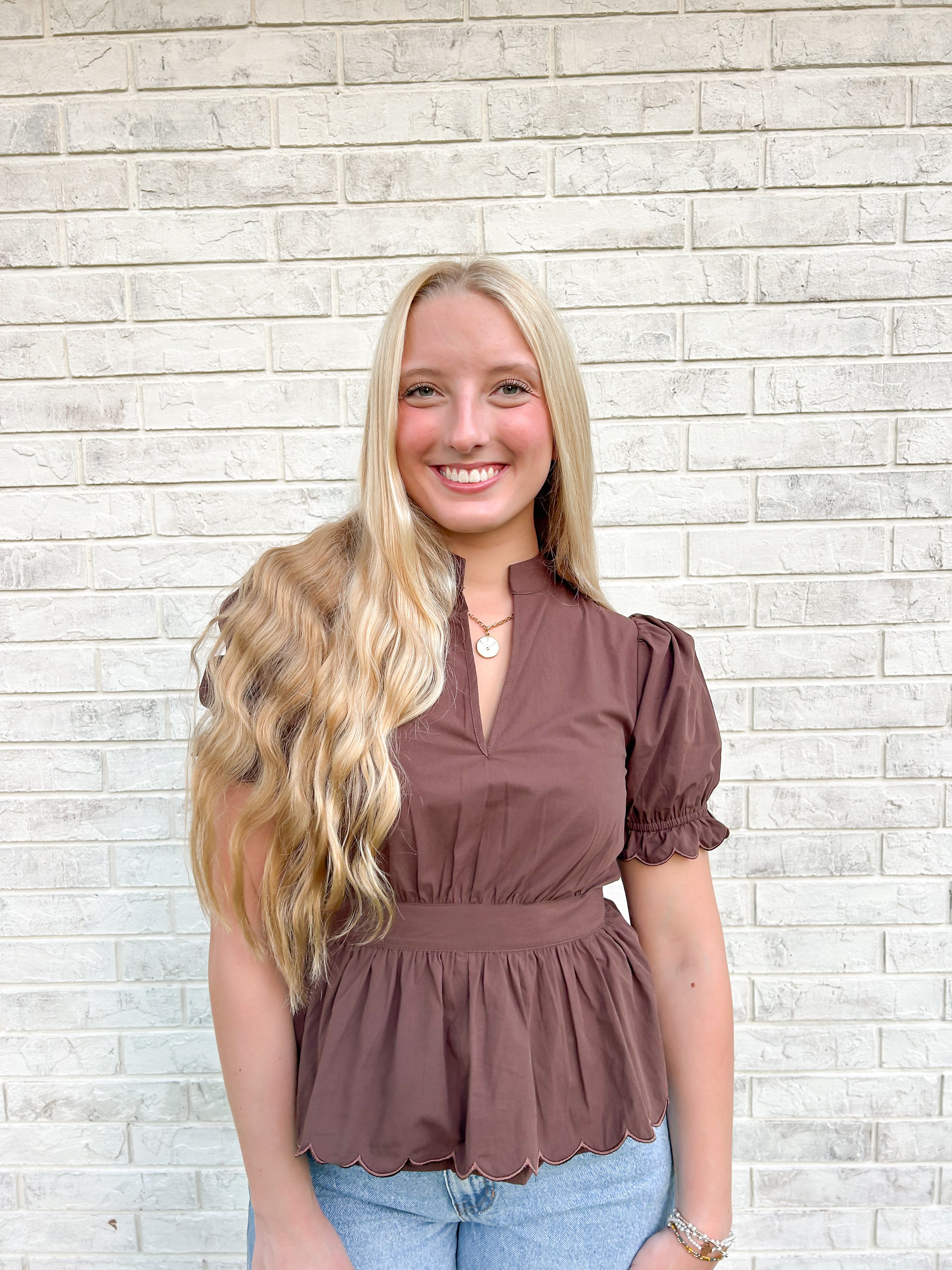 Grace Short Sleeve Top