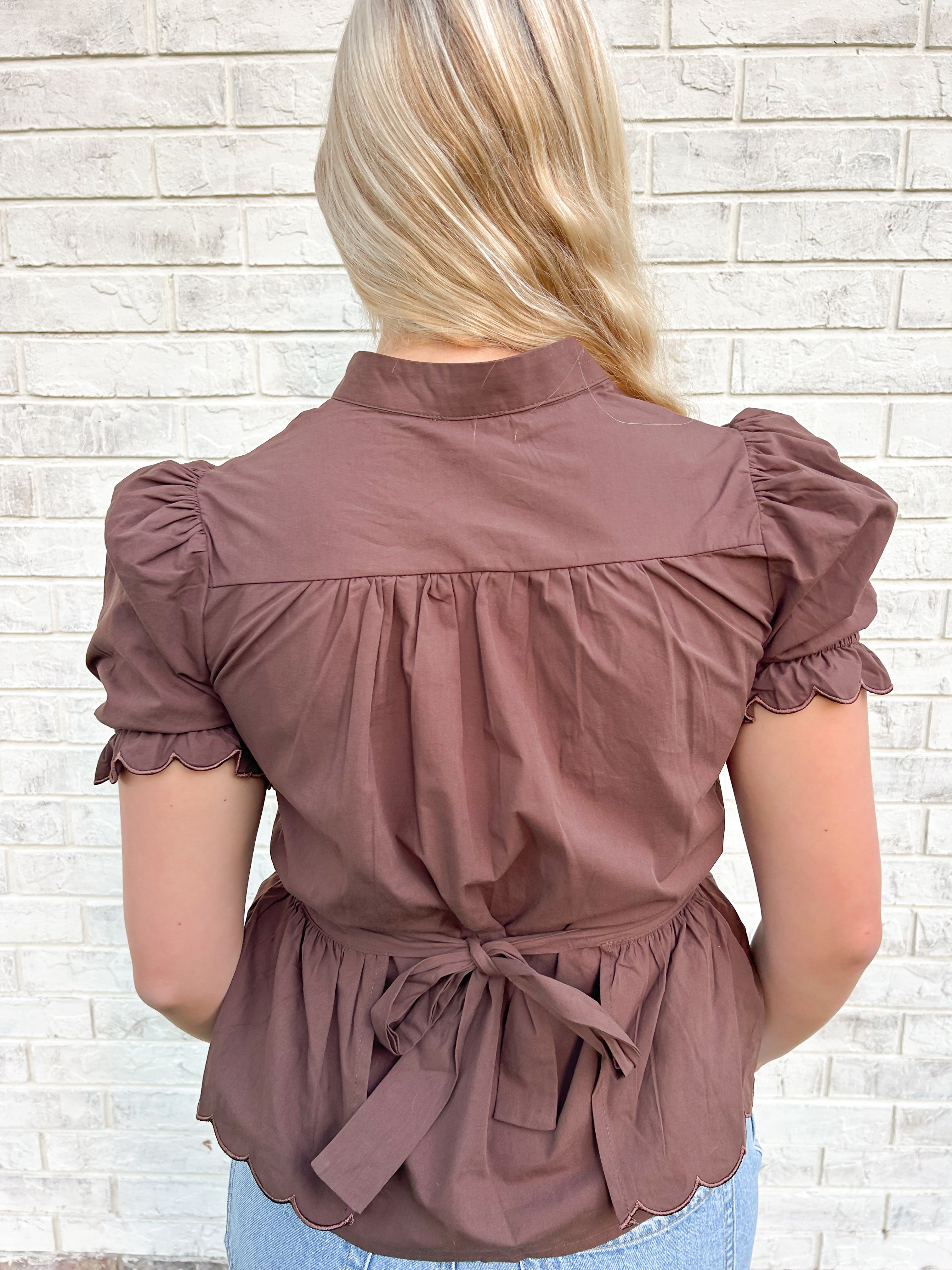 Grace Short Sleeve Top