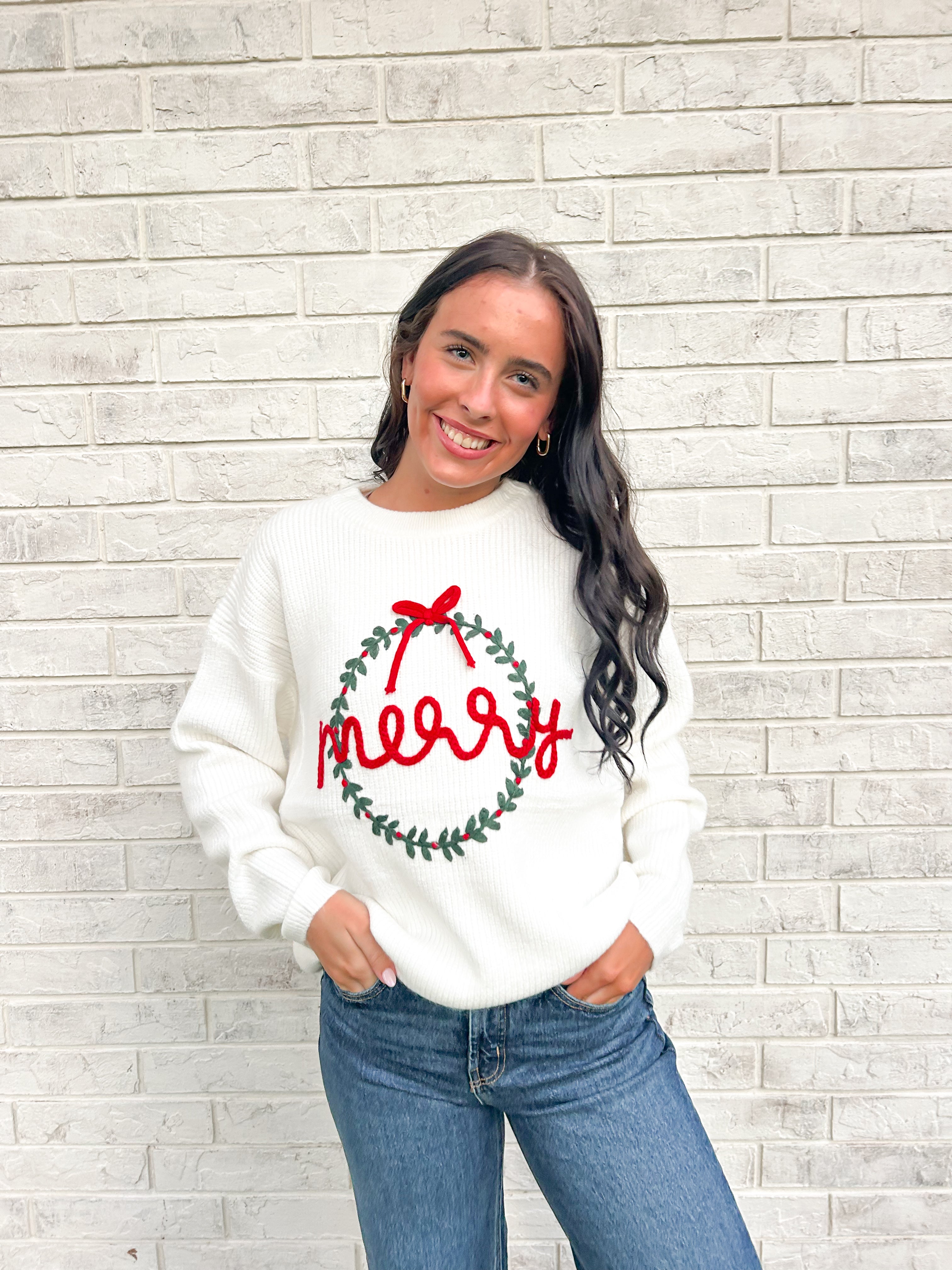 Merry Knit Sweater