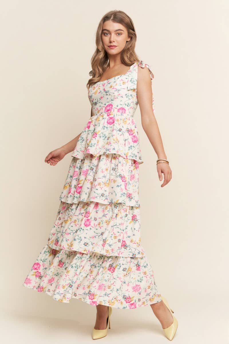 Nancy Tiered Maxi Dress